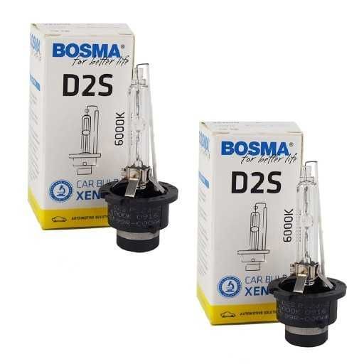 KIT 2 Lâmpadas Auto BOSMA D2S HID Xenon bulb 6000K