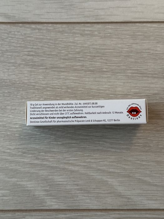 Гель для зубів Dentinox для немовлят для полегшення прорізування