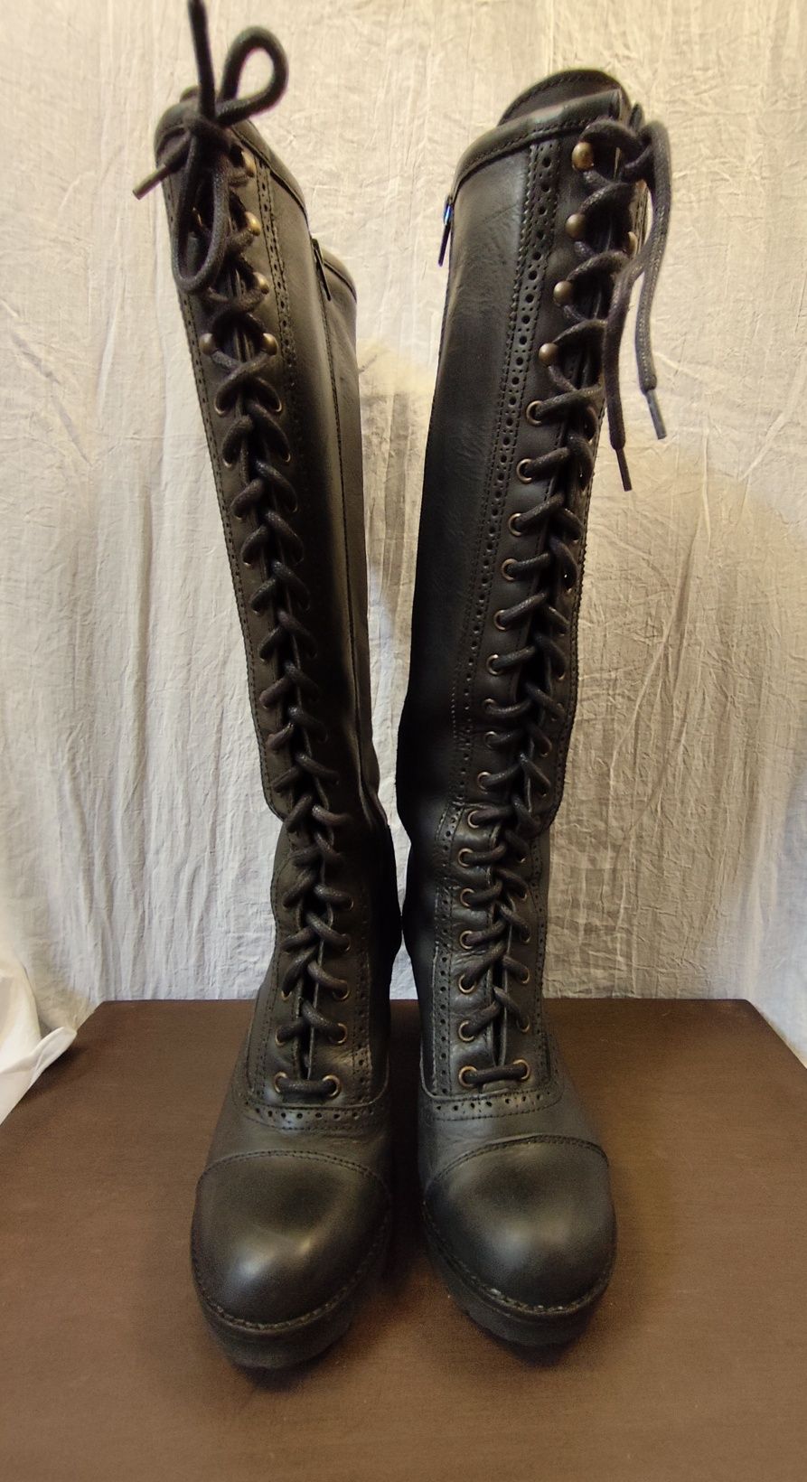 Botas Pele estilo Retro