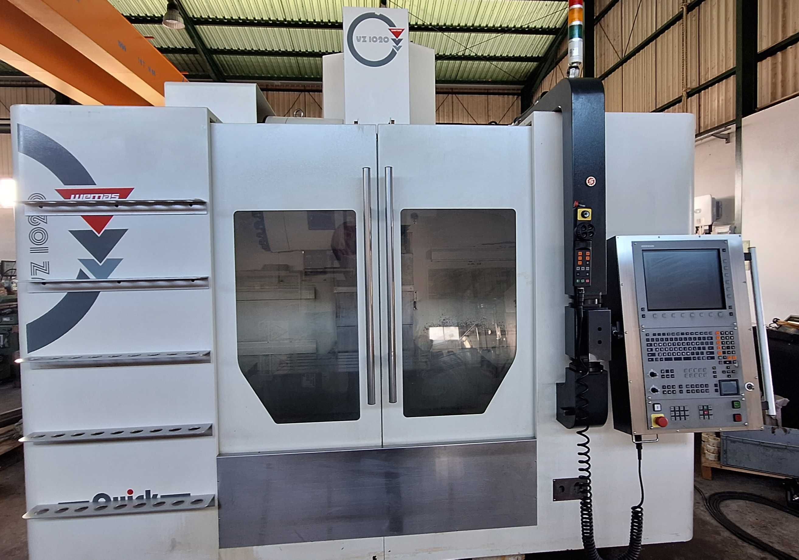 Centro de Maquinação CNC de 3 eixos Wemas – VZ 1020