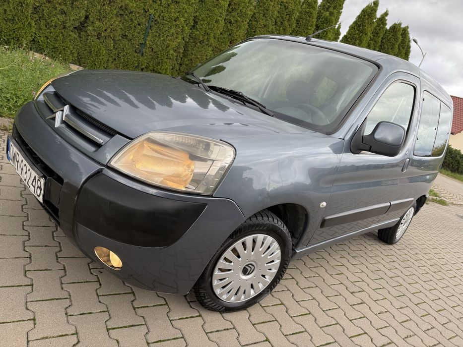 CITROEN BERLINGO 1.6 HDi 90KM !! KLIMA , 5-Osobowy ,Nowe Opłaty!!2007r