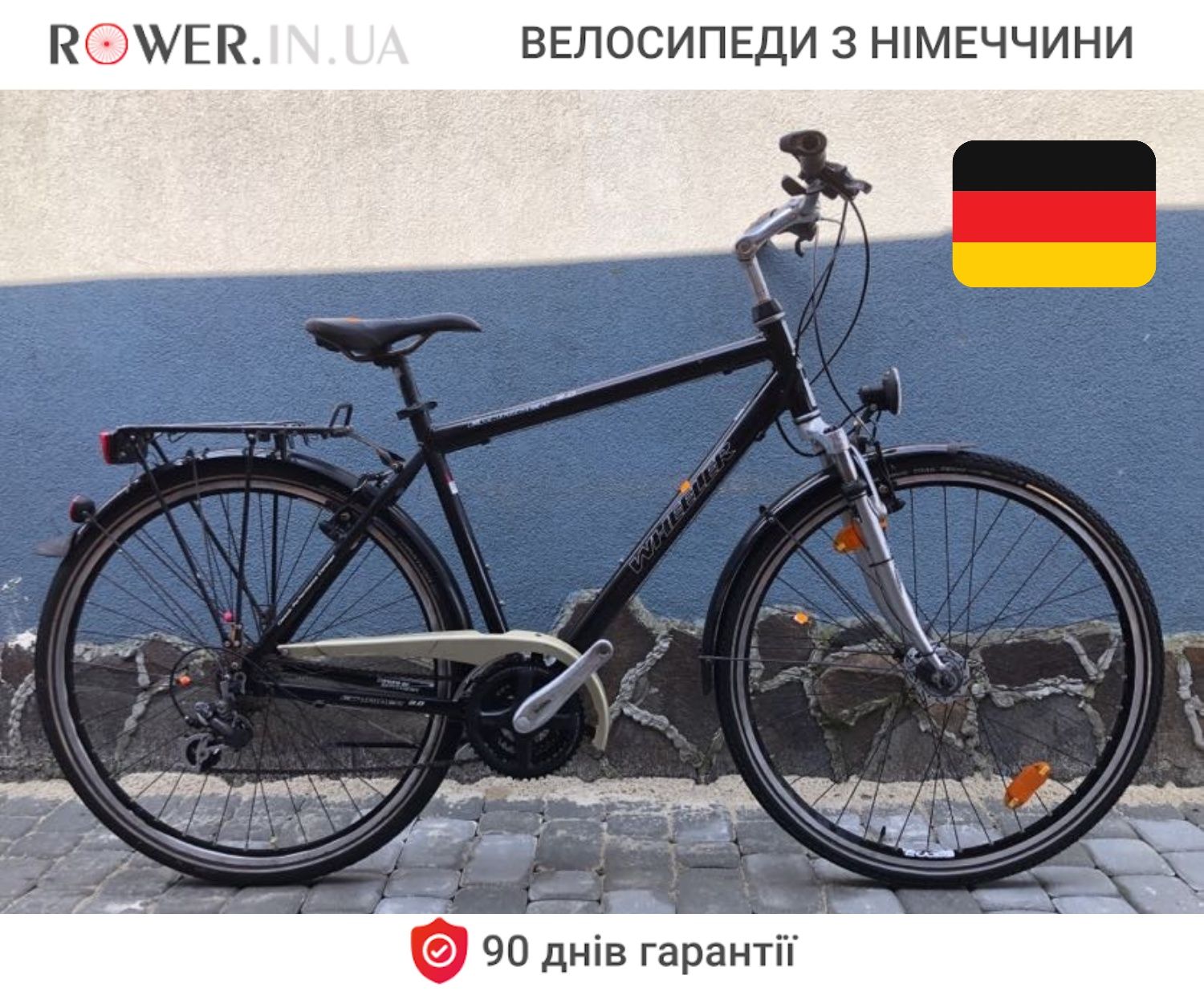 Дорожній алюмінієвий велосипед бу з Німеччини Wheeler Ecorider 28 M31