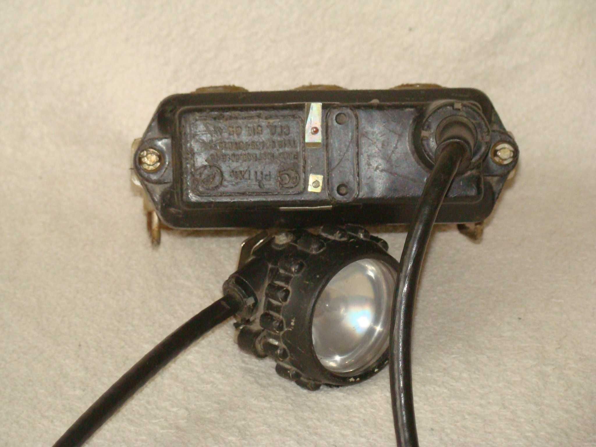 шахтерский аккумуляторный щелочной фонарь идеальное состояни