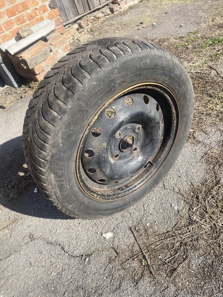 Диски із зимовою резиною MICHELIN 4x114,3