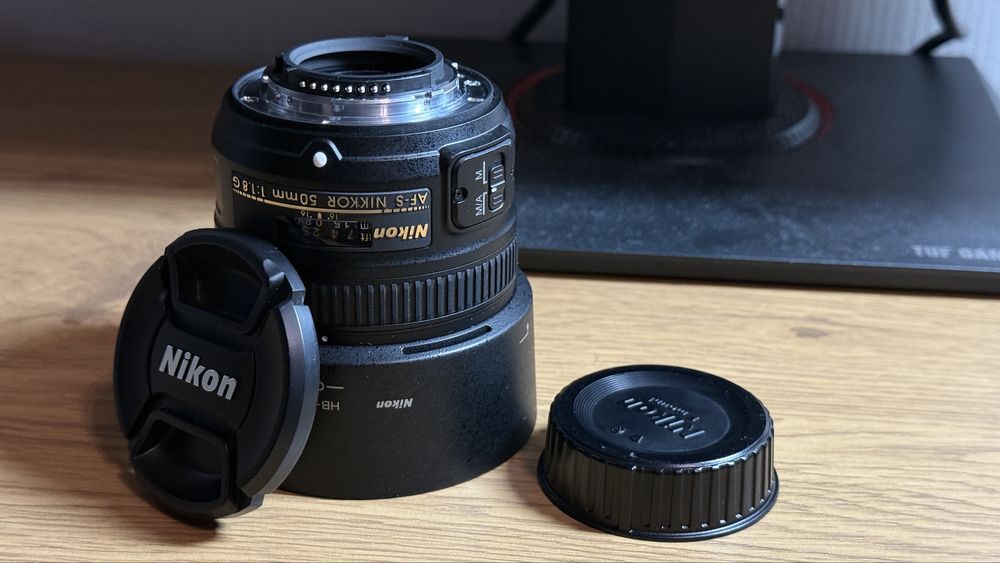 Обʼєктив Nikkor 50mm f1.8 AF-S
