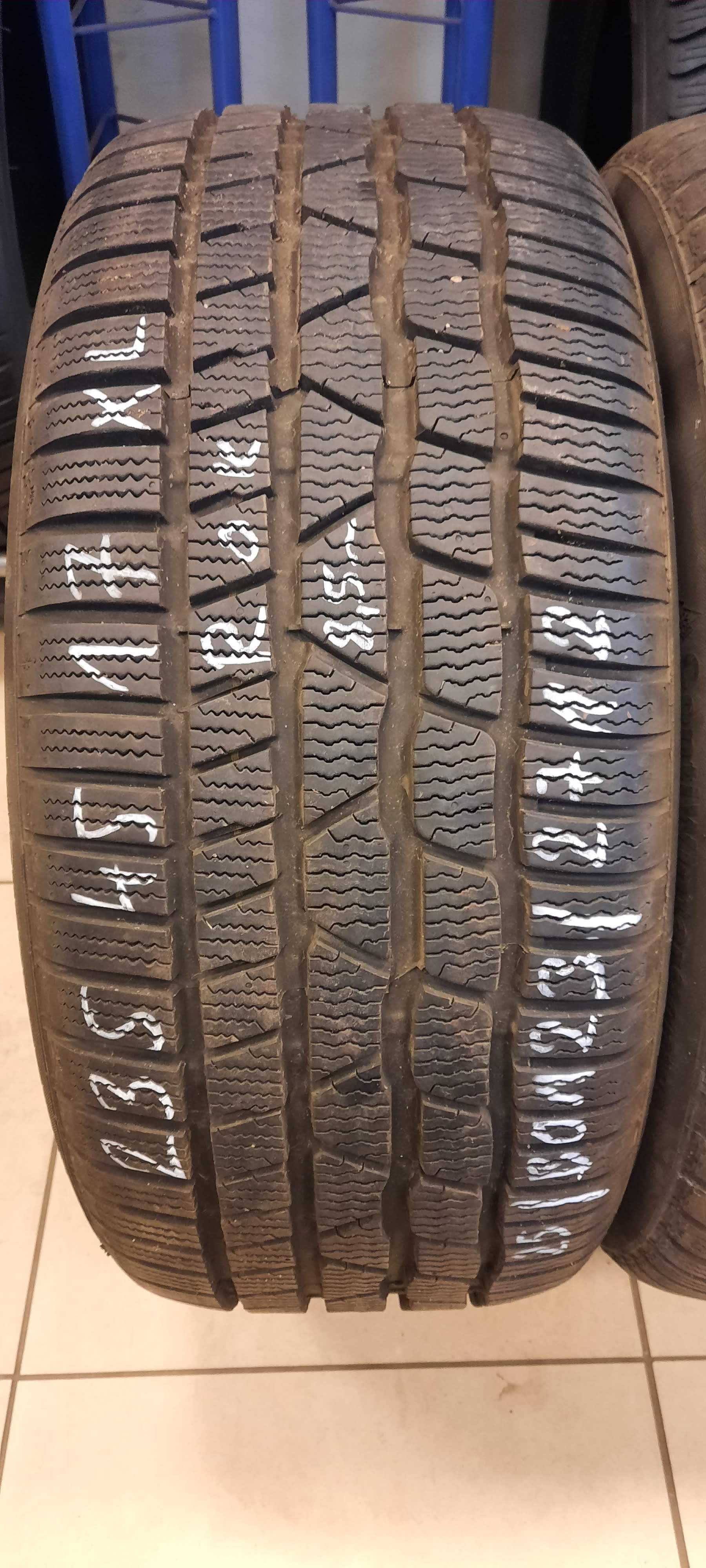 4szt. opony zimowe używane 235/45R17 Continental TS830P W-wa