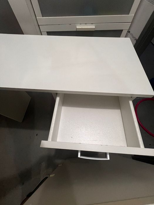 Biurko KARUP 40x100 1 szuflada biały