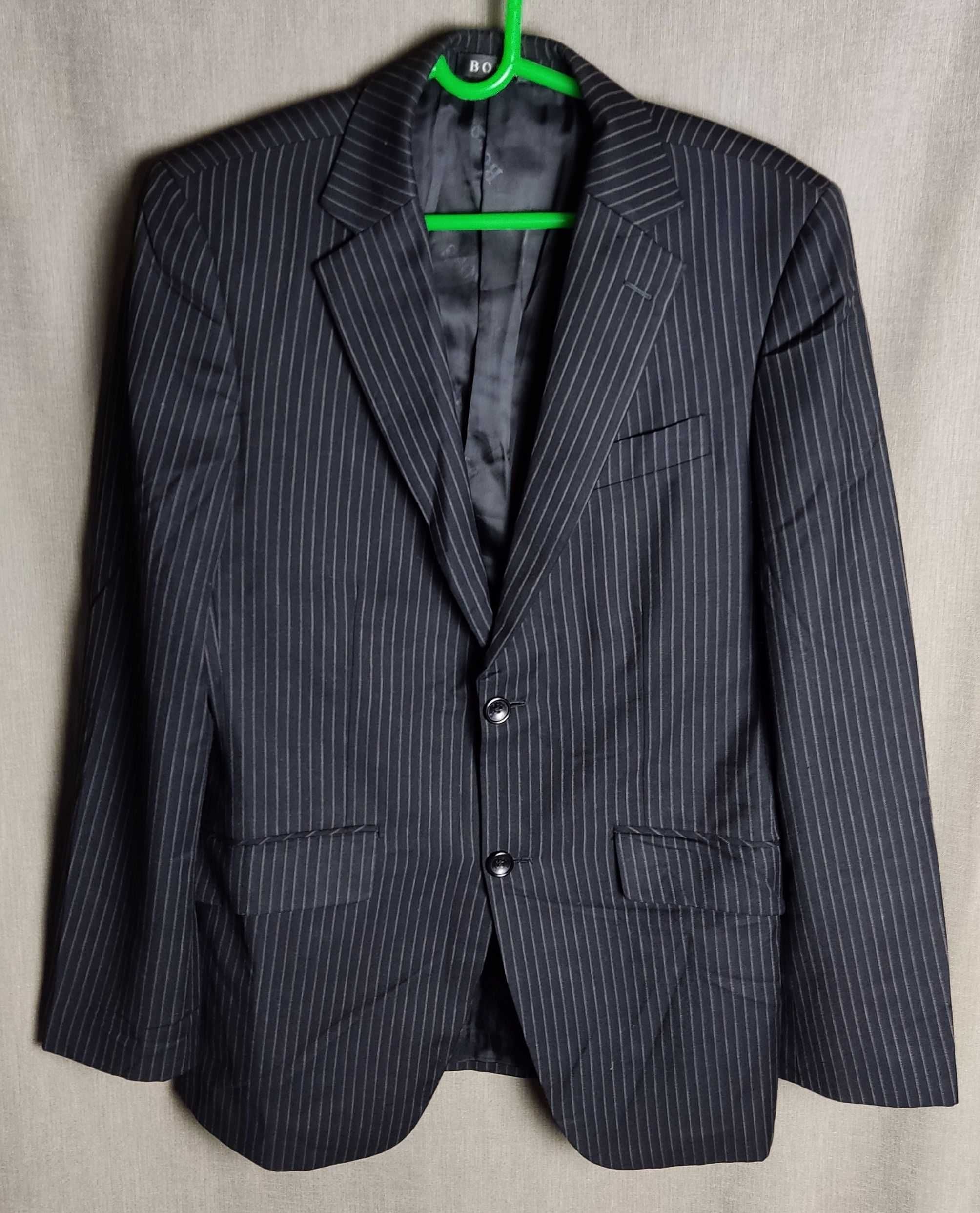 Hugo Boss marynarka w paski męska r. 48