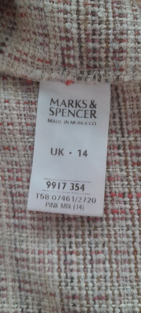 Kurtka Marks & Spencer roz 14