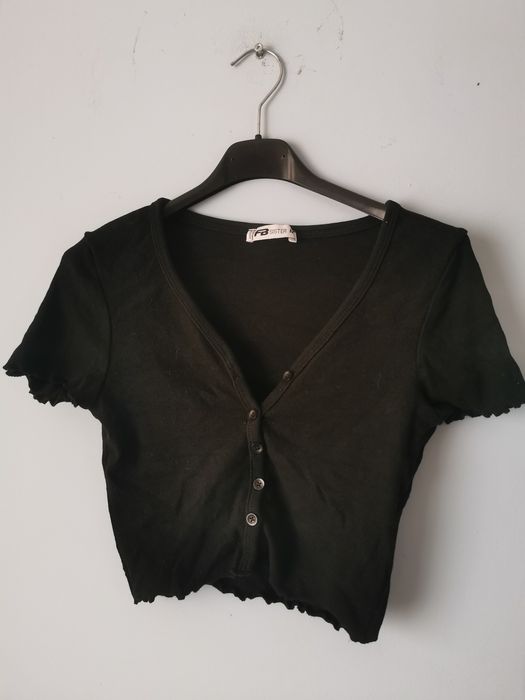 Zestaw koszulek bluzek ubrań mega paczka mix M L