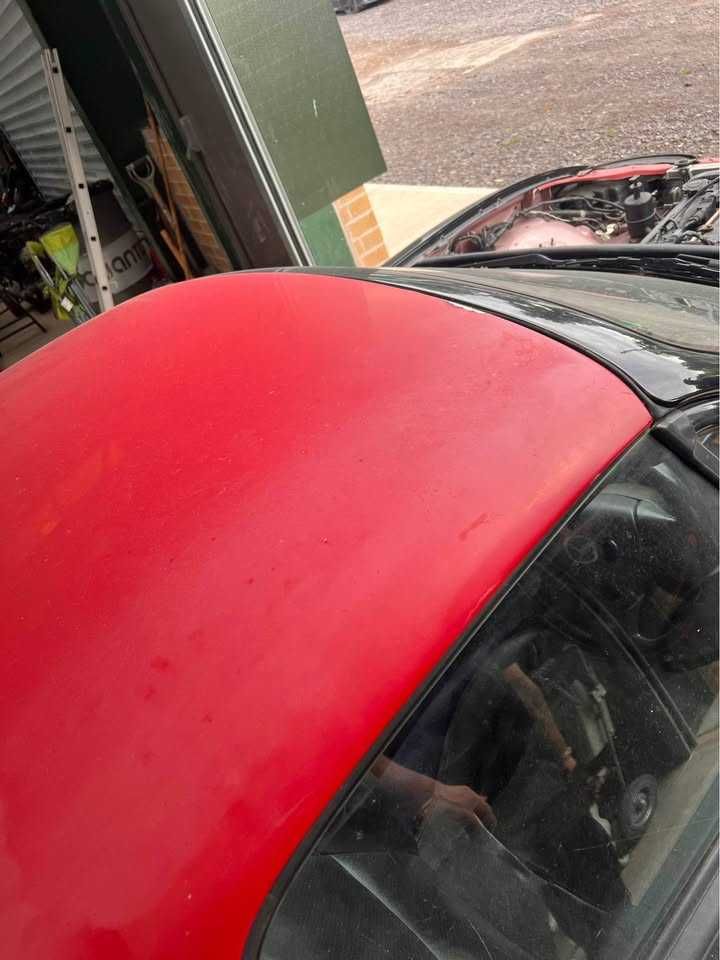 Hardtop vermelho para mazda