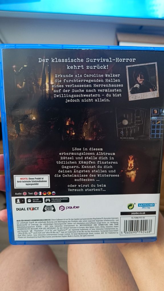 Tormented souls Ps5 jak nowa!!