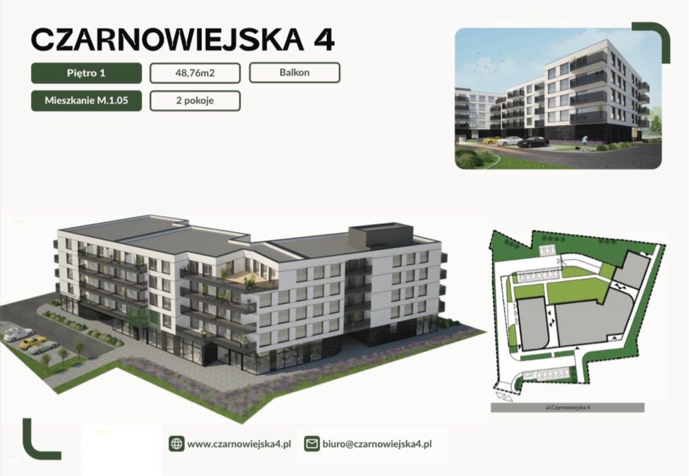 Czarnowiejska 4- nowoczesne mieszkanie