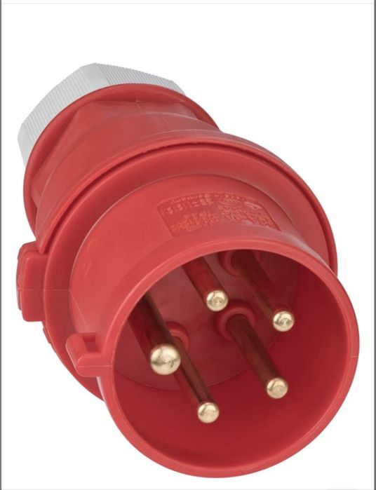 Новий силовий кабель Brennenstuhl вилка та розетка CEE 32А 400В 10 м