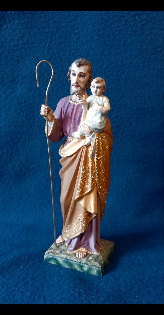 São José com o Menino Jesus - madeira
