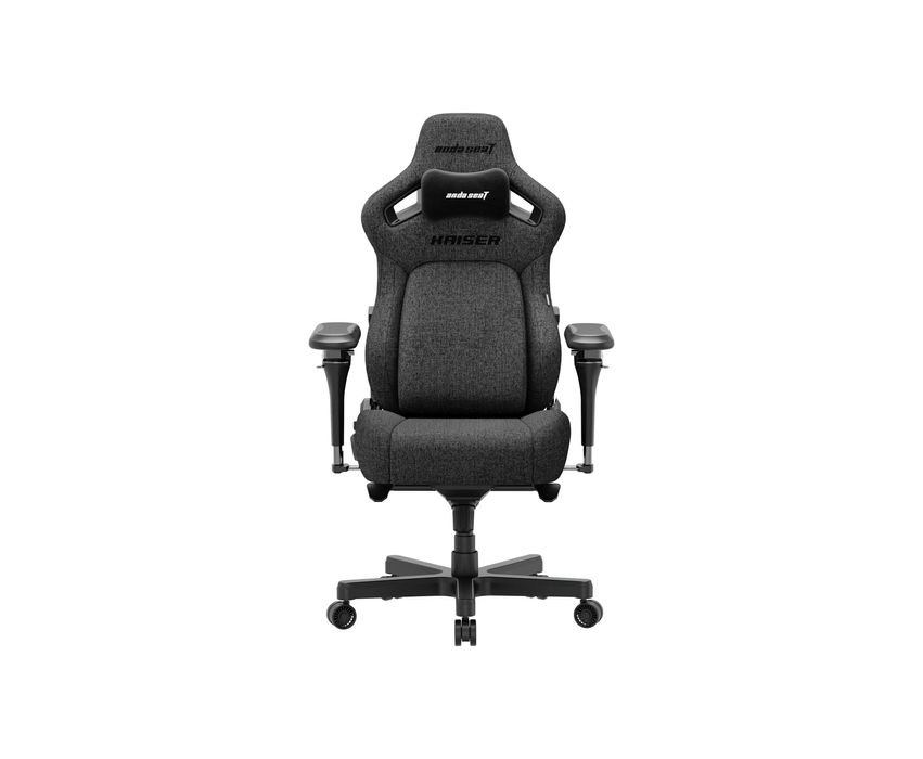 Геймерське крісло Kaiser 4 V2 XL Anda Seat | Dark Gray | Лляна тканина
