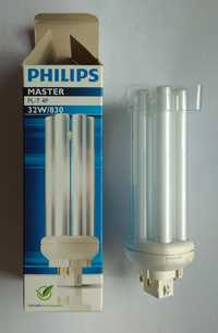 Лампочка Philips master PL-T 4P 32W/830 Люминесцентная