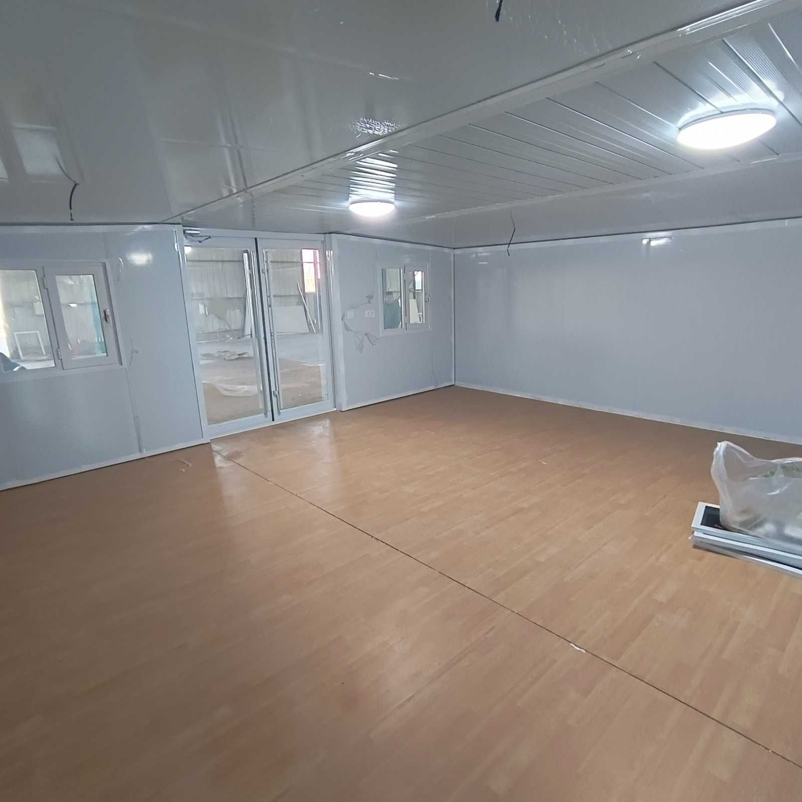 Kontener biurowy o powierzchni 72 m2, rozkładany, cena brutto FV23%