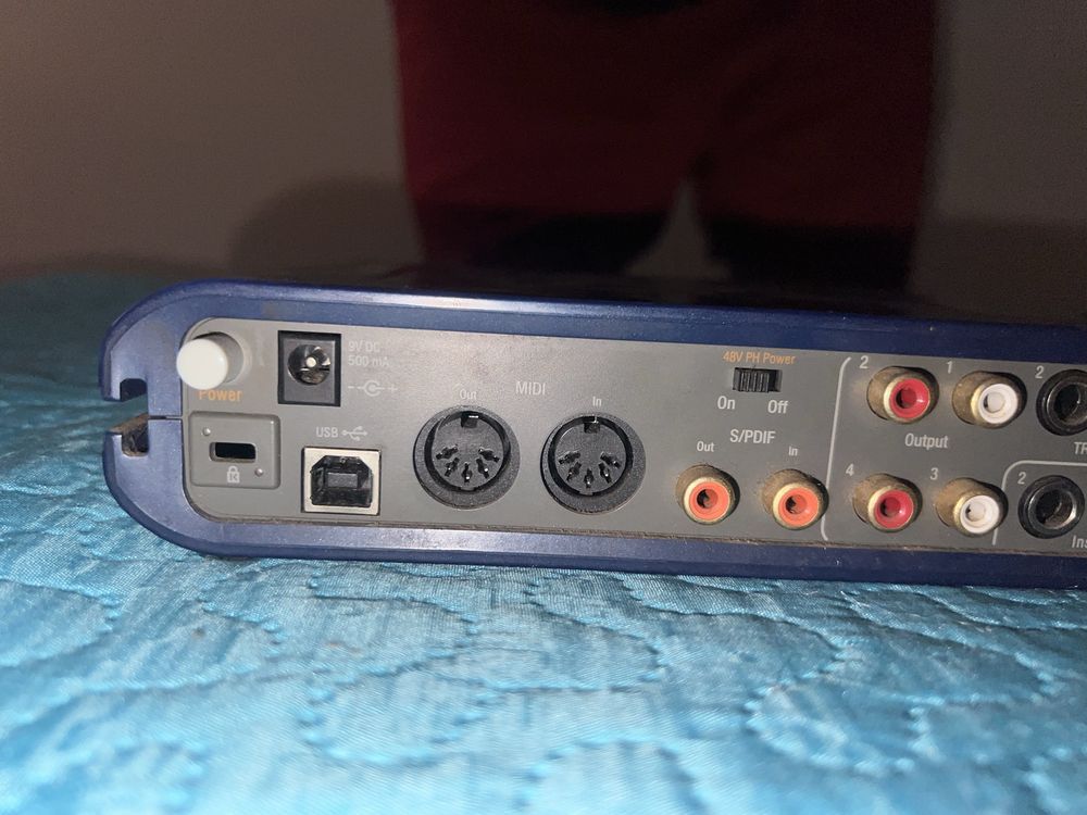 Seneiser mk4 + Placa maudio fastrack pro 2