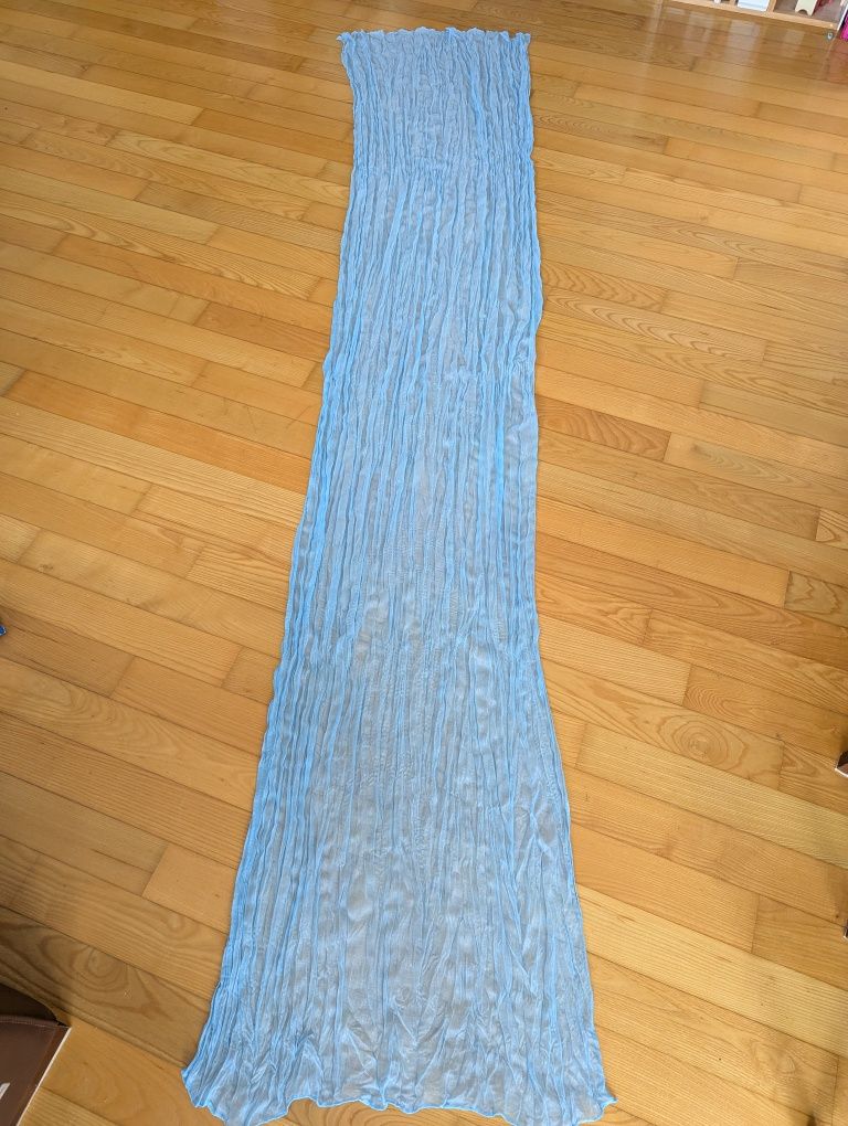 Bieżniki baby blue jasnoniebieskie na stoły wesele