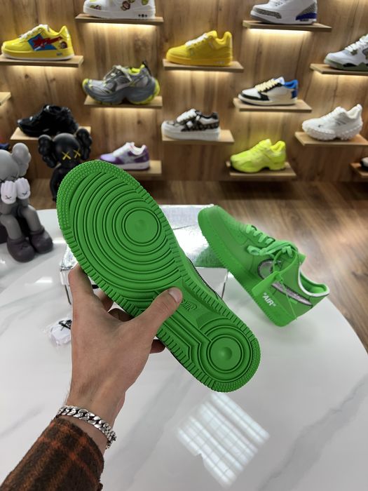 Кросівки Nike Air Force 1 low x Off-White “Brooklyn”Green