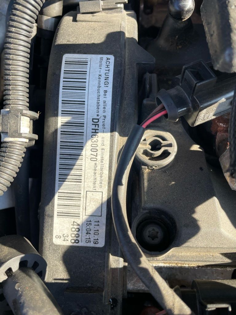 MOTOR VW 2.0 TDI REF DFH 2019