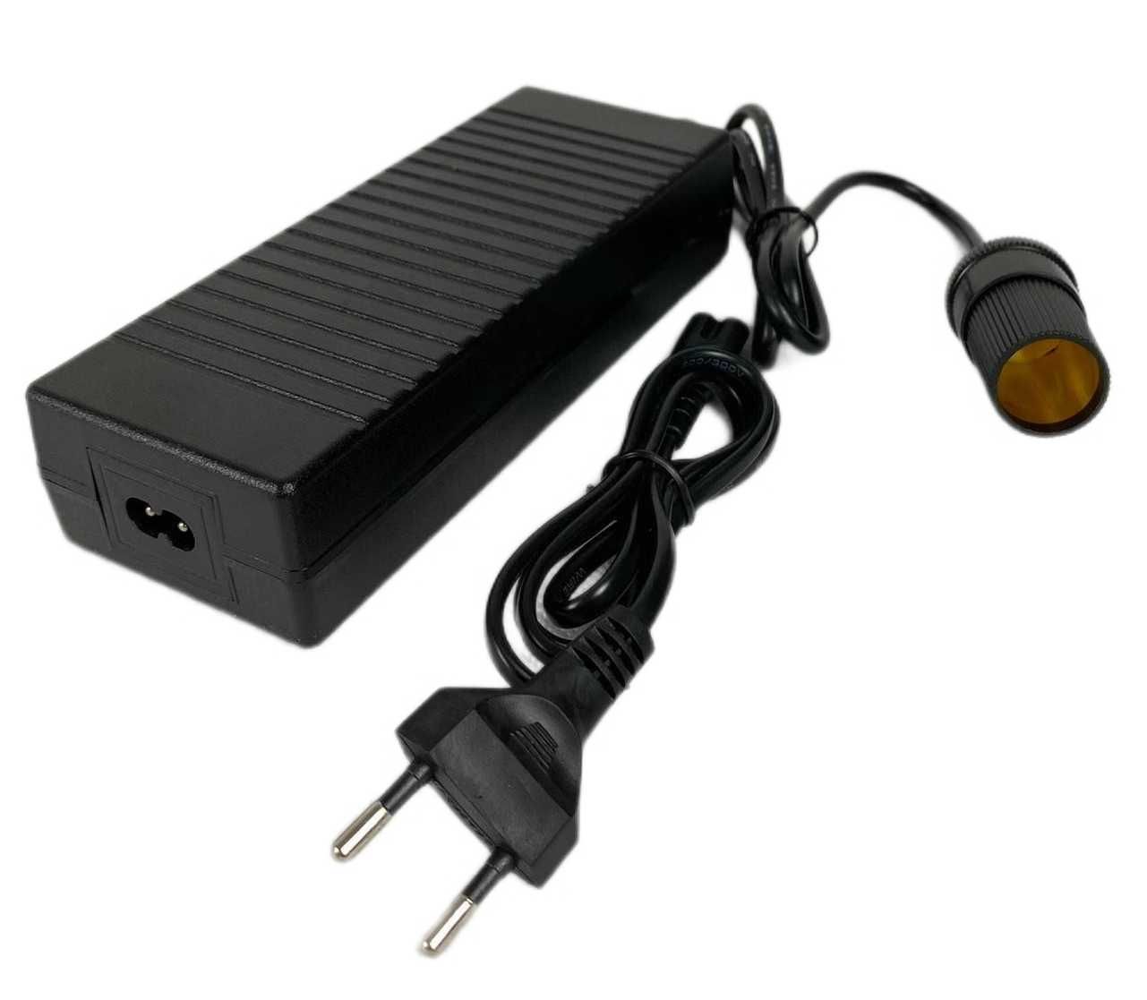 Zasilacz adapter przetwornica lodówka turystyczna 120W 12V 10A