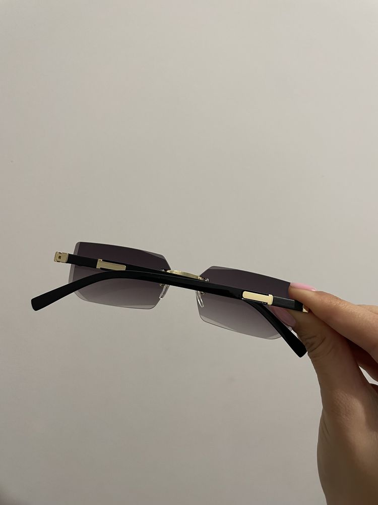 Безоправні сонцезахисні окуляри в стилі Gucci
