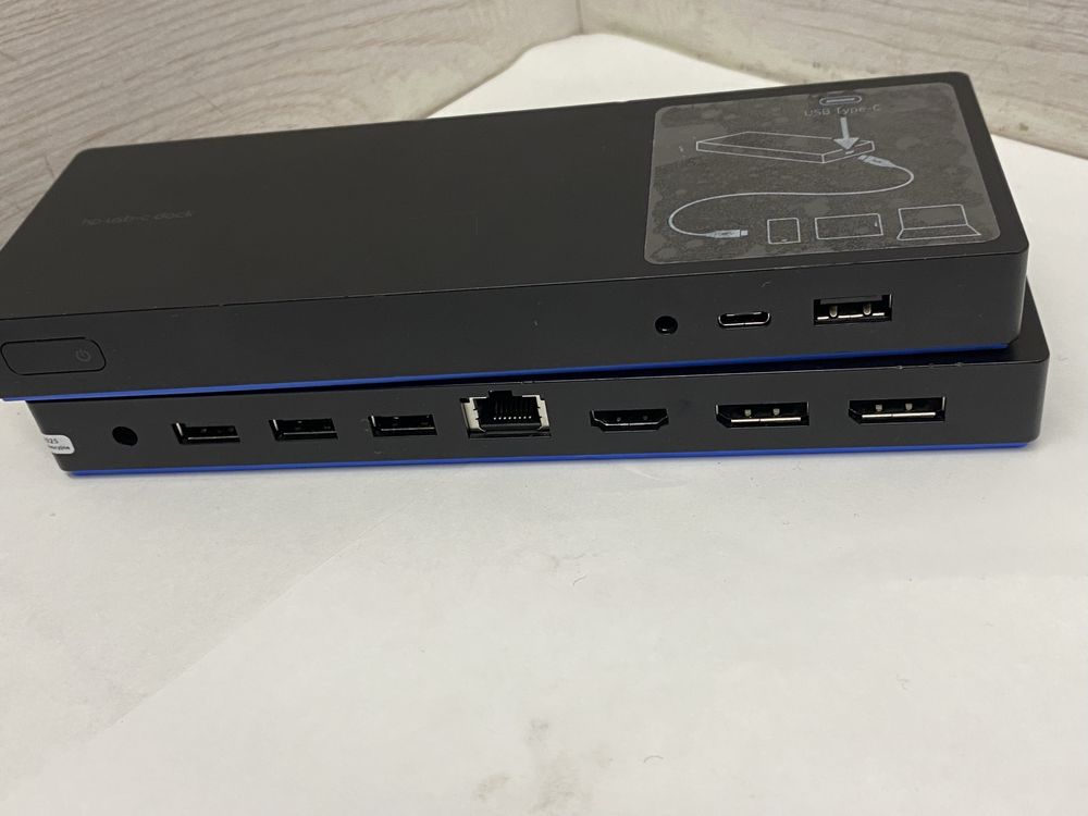 Док-станція HP USB-C Dock G4 (19.5V, 4.62A) — вживана, протестована
