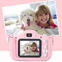 APARAT Cyfrowy 8mpx Selfie Różowy Piesek + KARTA Pamięci 32GB