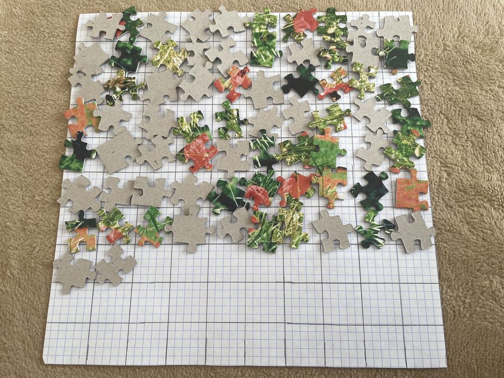 Puzzle Poppies, Maki, kwiaty, 672 (większe niż 500, mniejsze niż 1000)