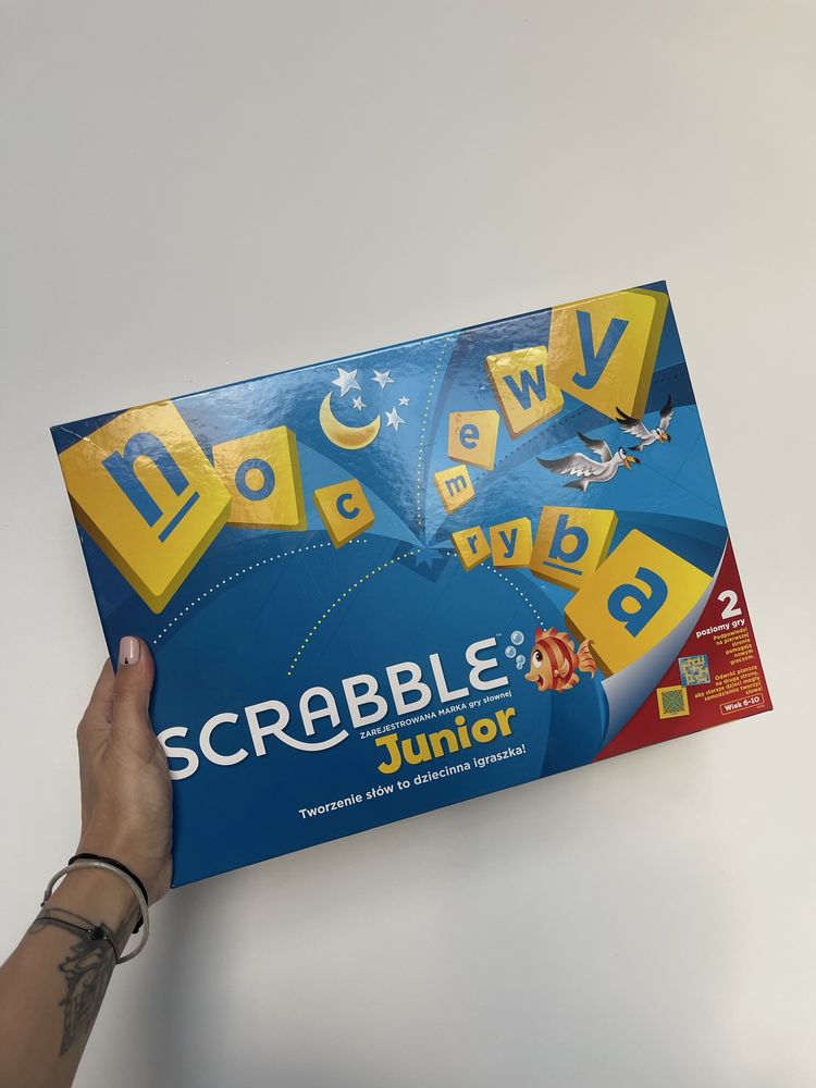 Scrabble Junior jak nowe