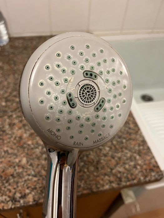 Rampa de duche com misturadora termostática