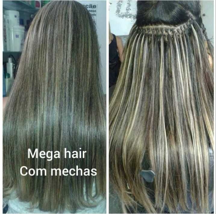 Mega hair. Extensionista