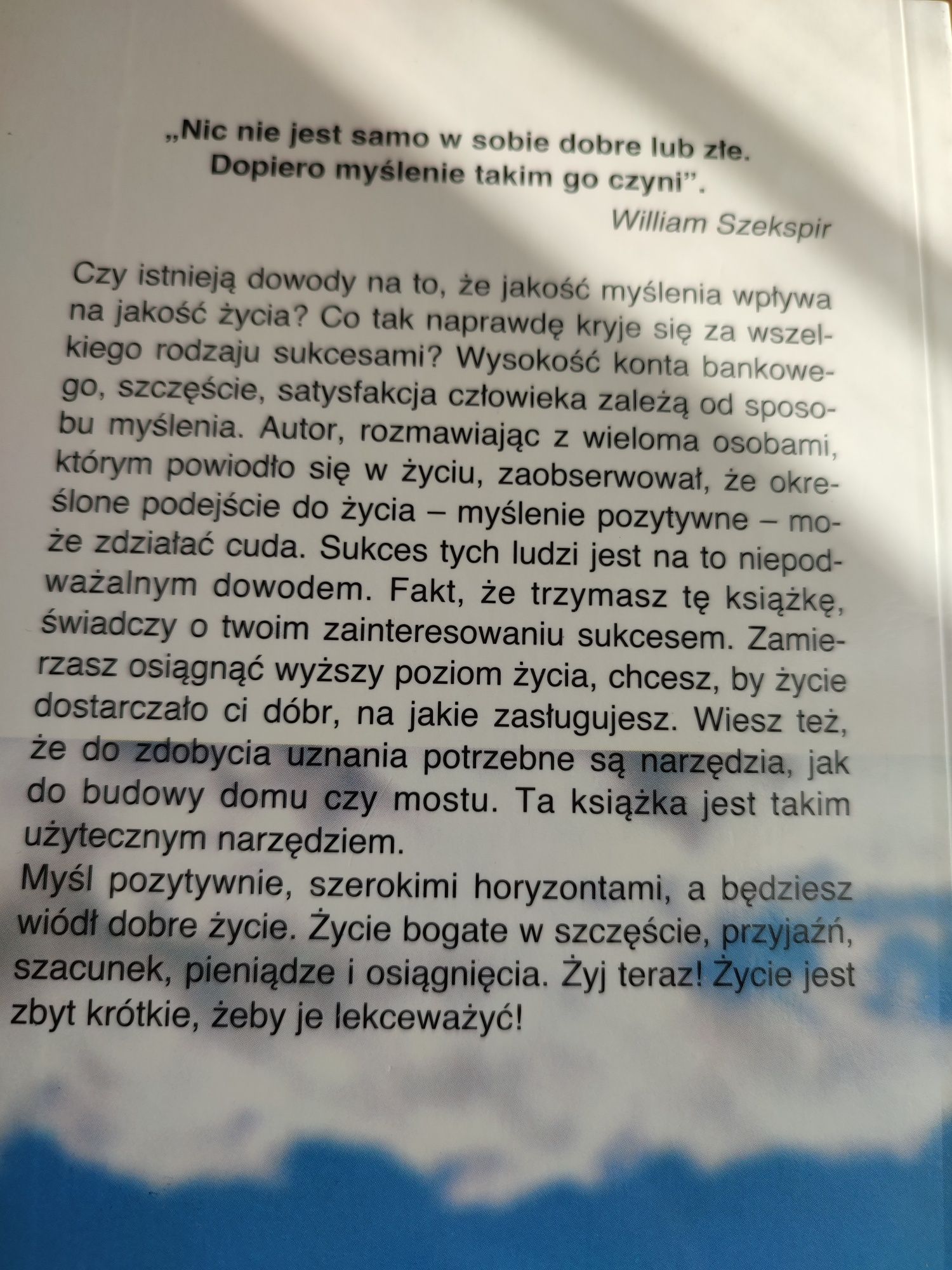 Pozytywne myślenie  drogą do sukcesu David J. Schwartz