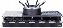 A124Raclette i fondue-set dla 12 osób o mocy 1650W