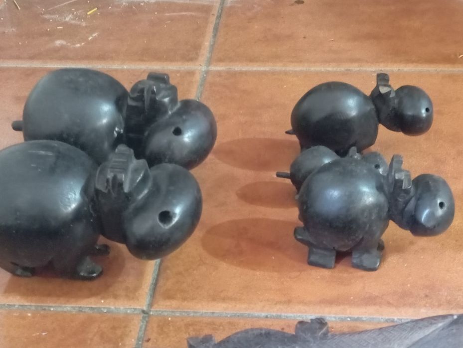 Artigos decoração em pau preto