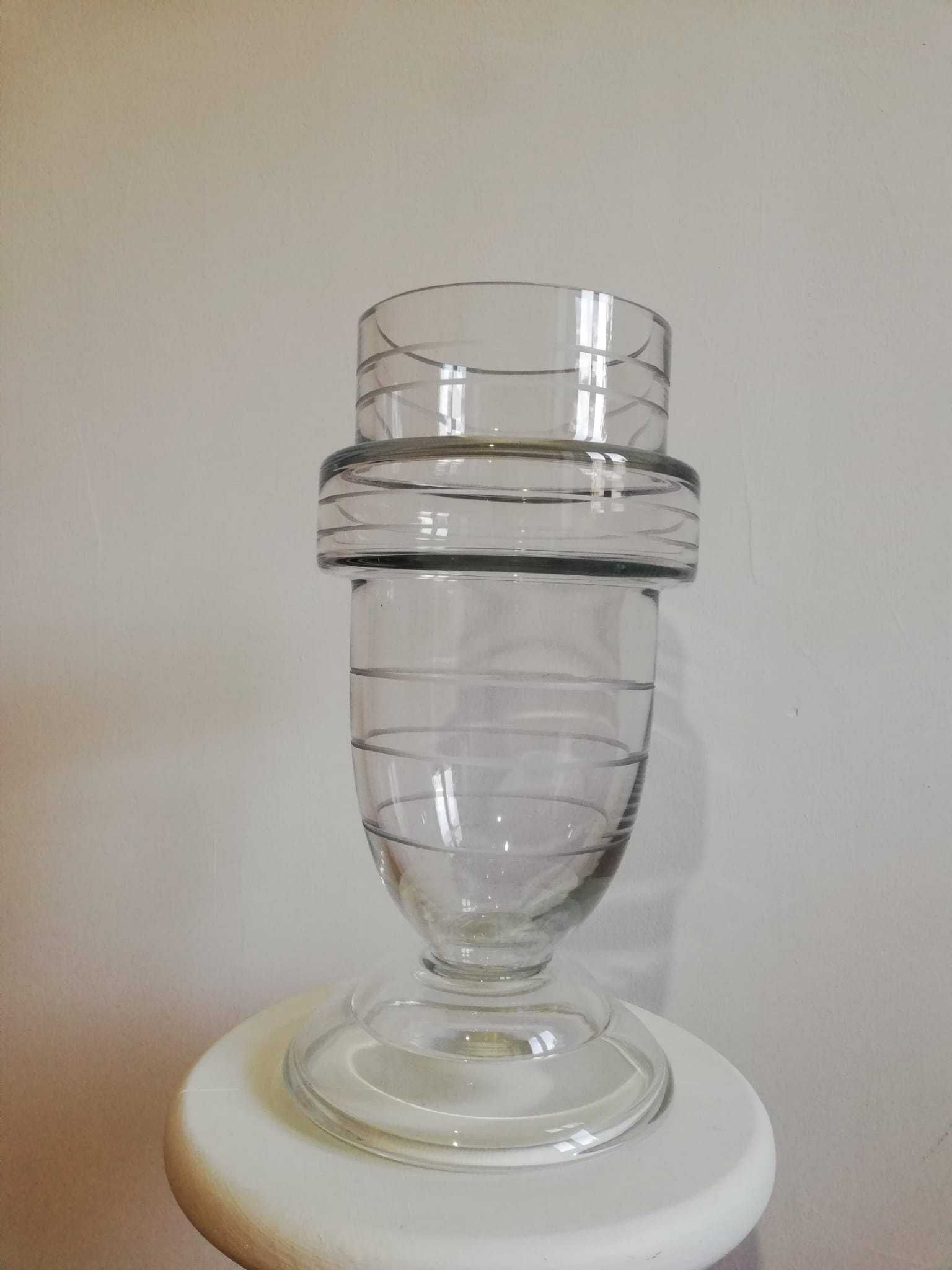 Vaso em cristal português