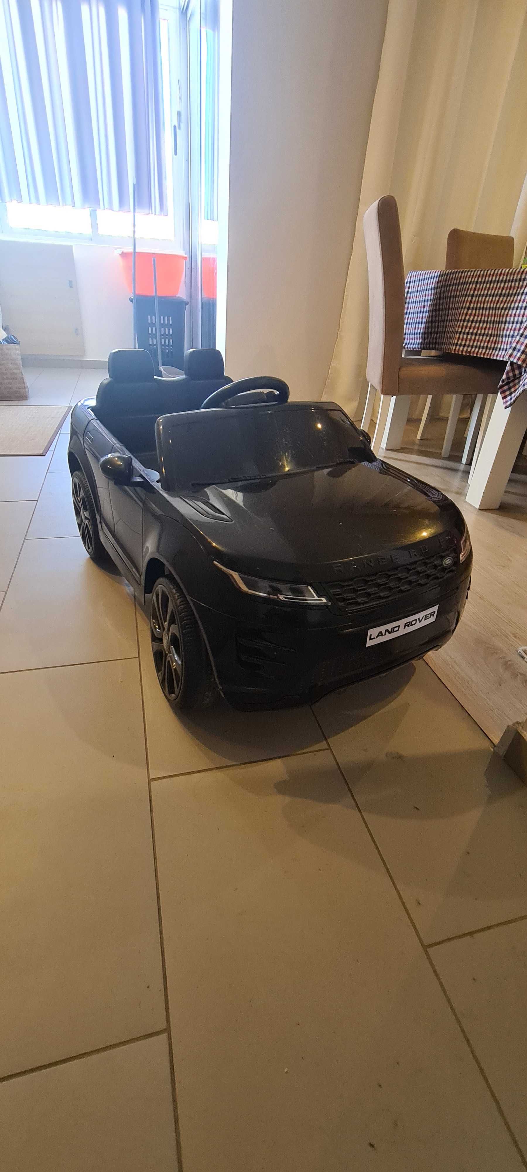 Carro Range Rover Evoque 12V preto