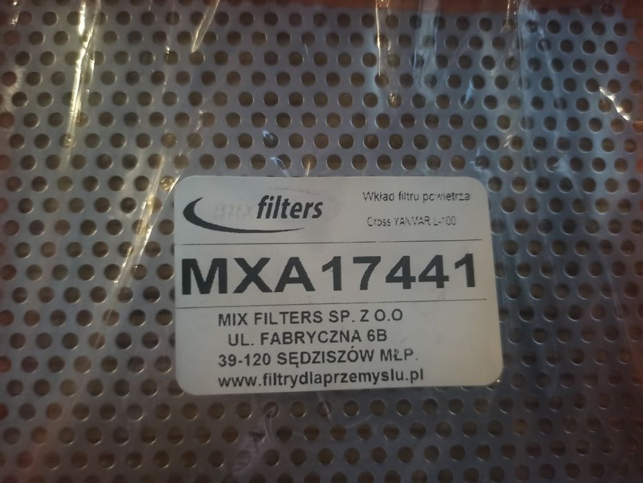Filtr powietrza MXA 17441