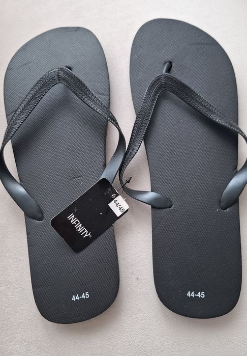 Klapki japonki czarne