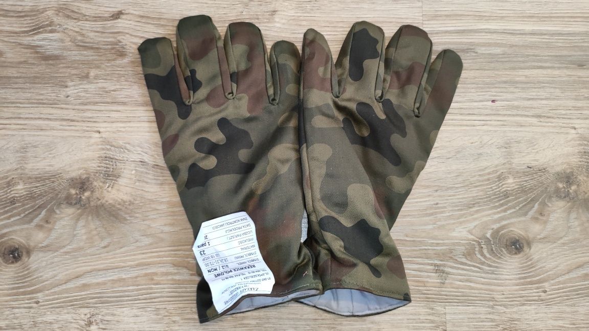 Rękawice Polowe Wojskowe Wzór 612/MON
