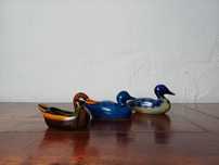 Figurki kaczki ceramiczne