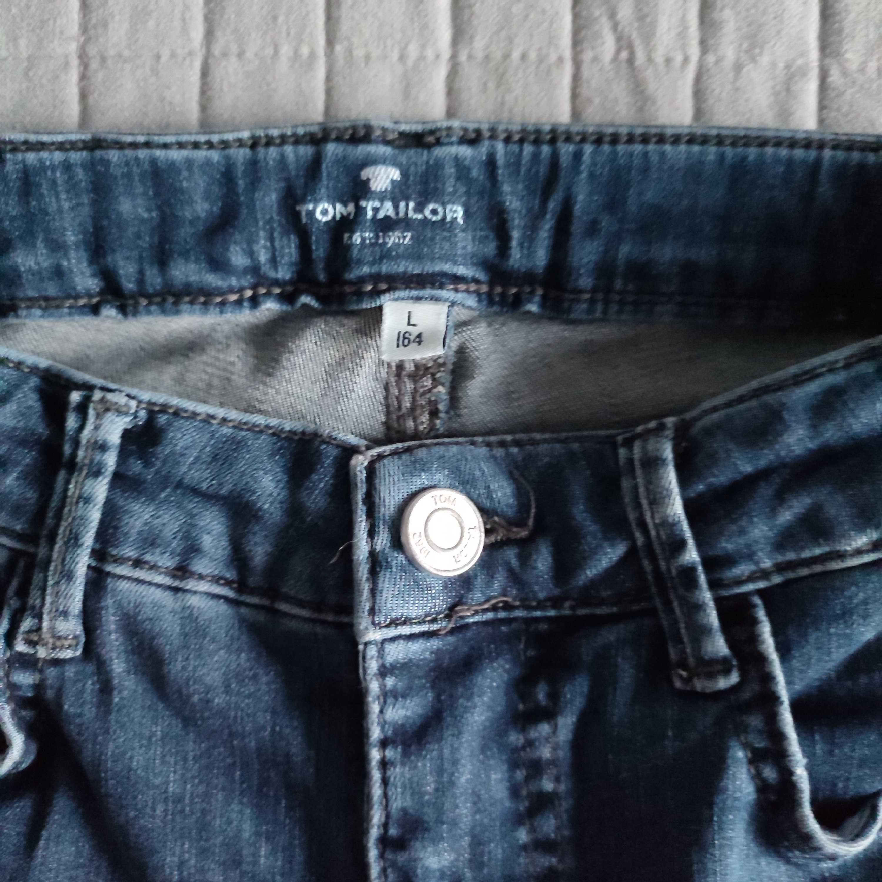 Spodnie dziewczęce slim jeans, Tom Tailor, rozm. 164