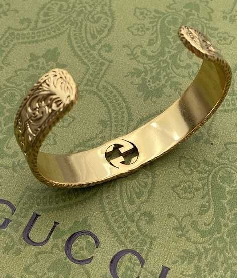 Gucci Floral Brass oryginalna bransoletka mosiężna