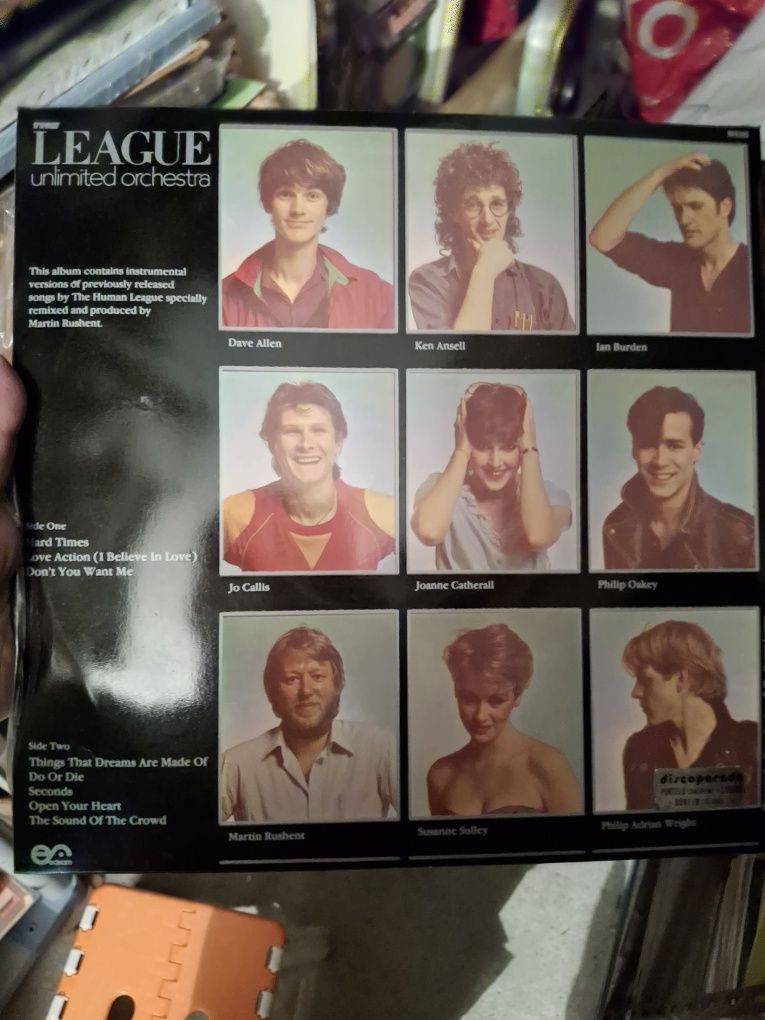Human LEAGUE disco novo love and dancing