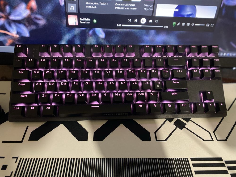 Клавиатура  dark project one kd87a