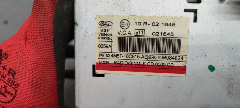 Ford Focus MK2 Radio Fabryczne Radioodtwarzacz