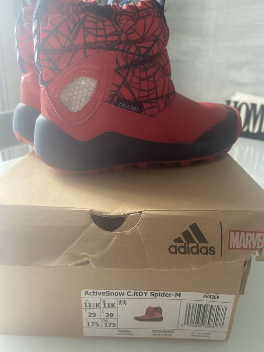 Adidas spiderman оригінал зимові 29 чобітки