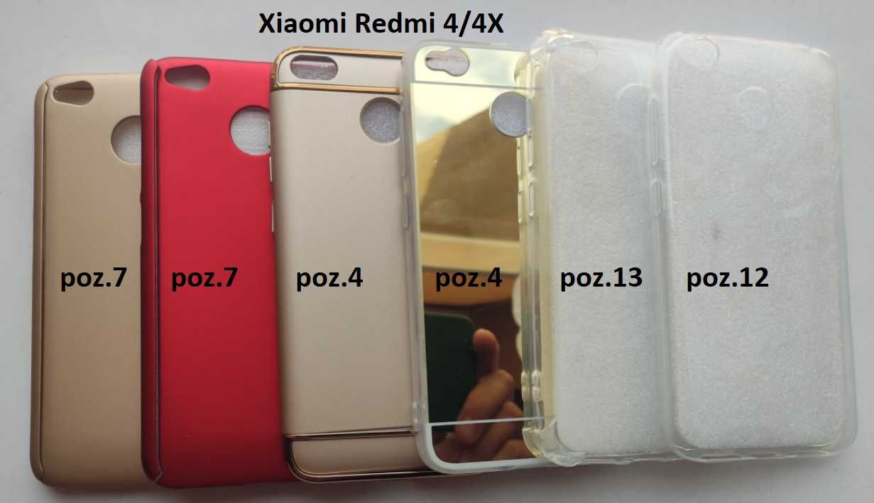 Zestaw etui i szkło dla Xiaomi Redmi Note 4/Note 4X/Redmi 4X